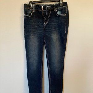 VGS Dark Navy Blue Jeans Size 6